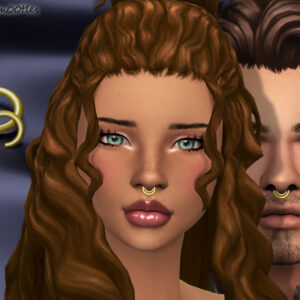 Taylor Nose Rings [Gender Neutral] (Anneaux pour le nez de Taylor)