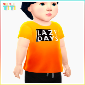 Lazy Days - T-shirt pour bébé