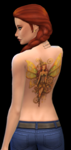 Tribal Fairytime S001 Tattoo - Basegame compatible