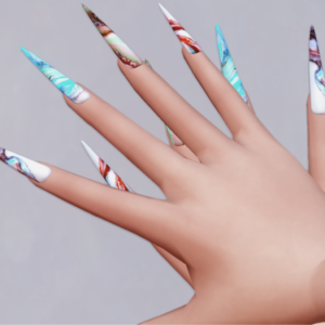 Set d'ongles N047