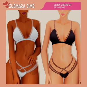 Ensemble de lingerie moderne
