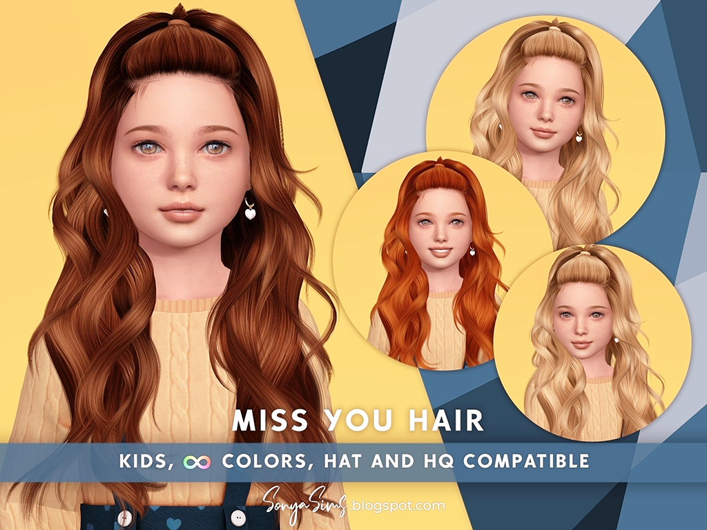 SONYASIMS - MISS YOU HAIR - KIDS - SonyaSims