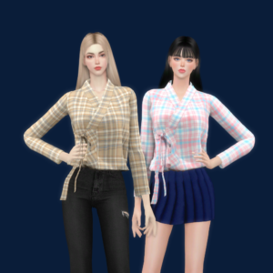 Deux femmes, vêtements décontractés, style virtuel.