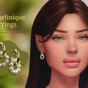 Boucles d'oreilles Pearlinique