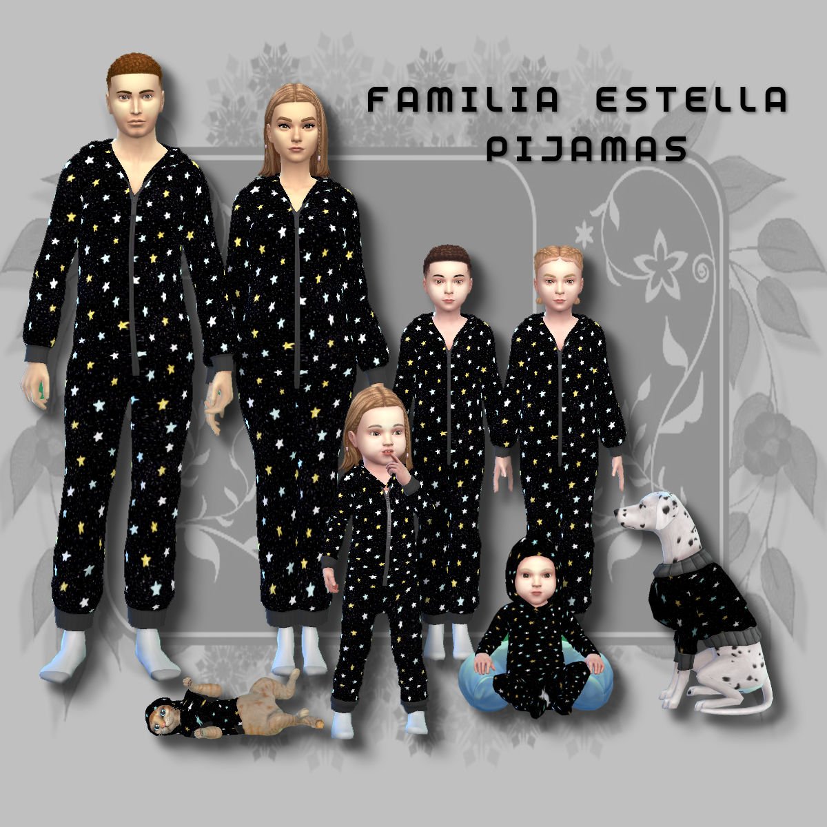 PIJAMA ESTRELLA DE LA FAMILIA