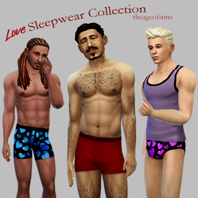 Collection de vêtements de nuit Love