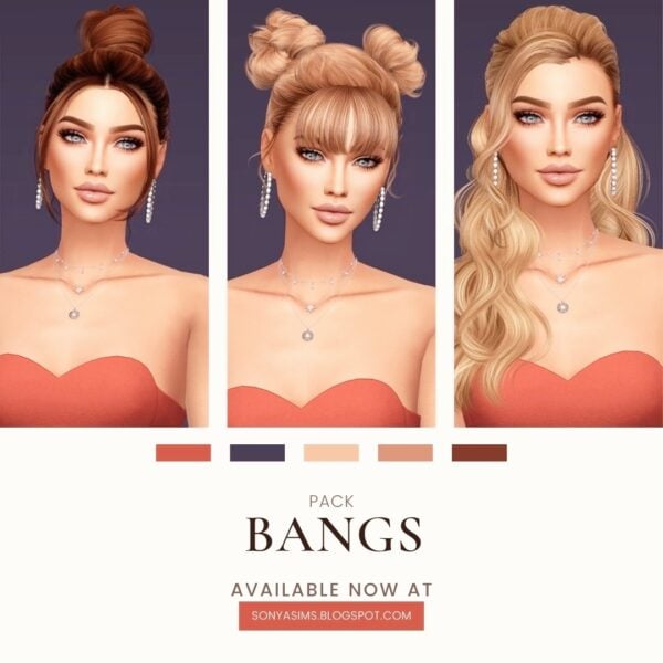 SONYASIMS - BANGS PACK - FRINGES COLLECTION