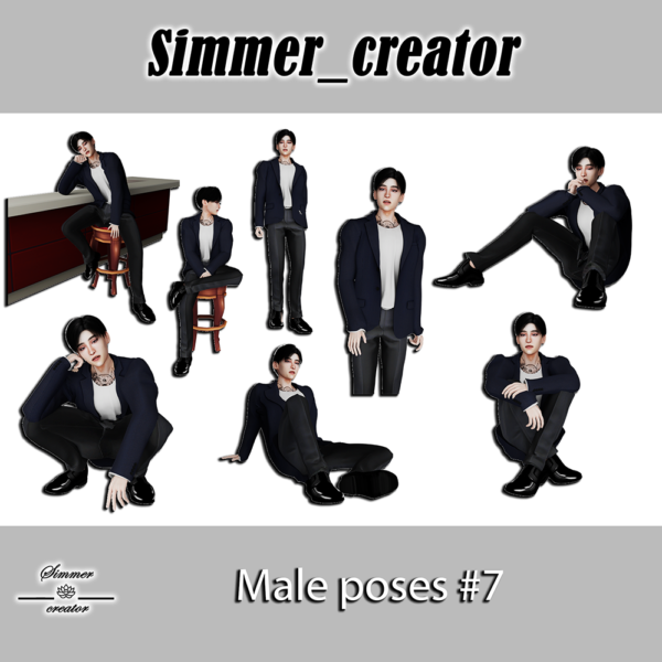 Male poses #7
