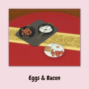 Œufs et bacon
