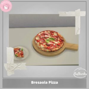 Pizza Bresaola