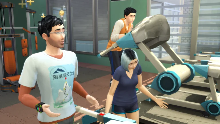 The Sims 4 Fitness skill