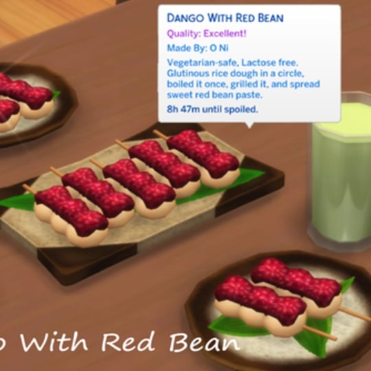Dango Con Red Bean par ONI traduction espagnole