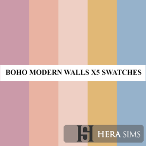Boho moderne - set mural