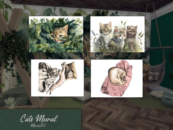 Murale des chats