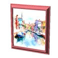Collection d'aquarelles Danius Burano Italie - compatible avec Basegame