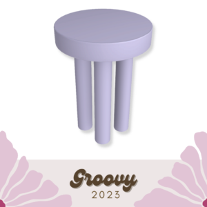 Groovy Boho - Table d'appoint - 2 versions