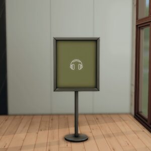 Enseignes de magasins minimalistes