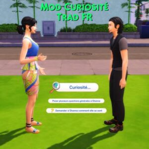 Mod Curious Inquiries Lumpinou - Trad FR