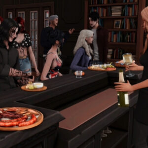 Mod "Order at the bar" par S&S Traduit en anglais par LizzySims