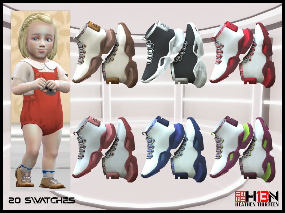 Baskets Chunky High Top Sock Techwear pour bébés