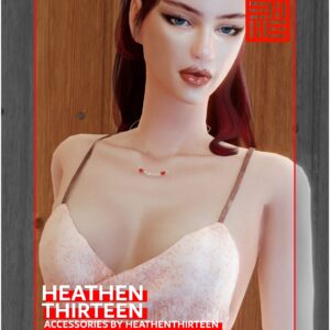 Collier d'amour avec mini-pendentif en forme de coeur