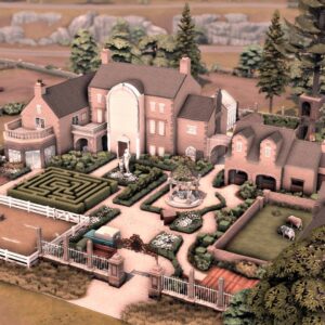 Immense ferme familiale anglaise