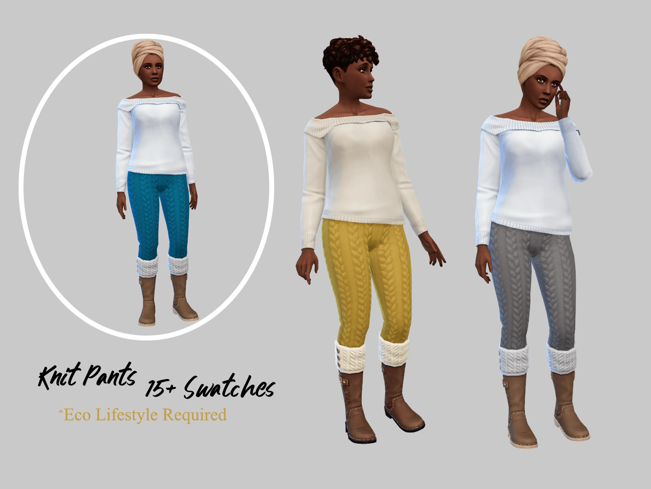 Leggings en tricot