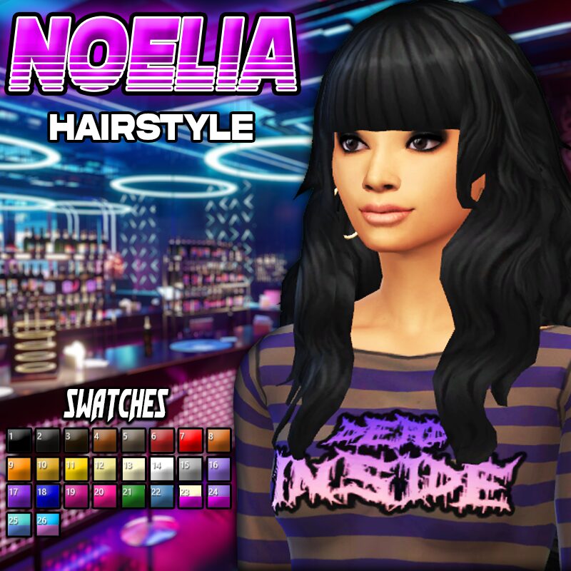 Coiffure de Noelia par Jochi