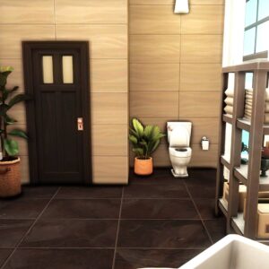 Salle de bain de l'appartement Misy