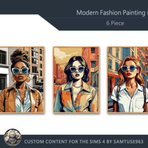Peinture de mode moderne #3 Samtuse963