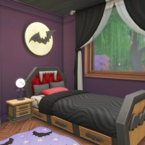 Chambre d'enfant petit vampire