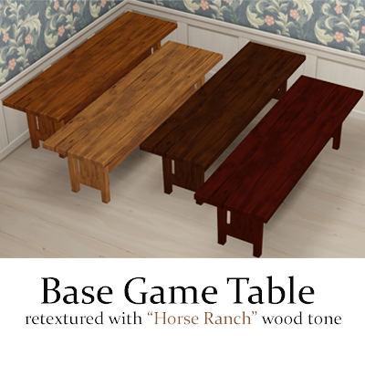 Vieille table en bois