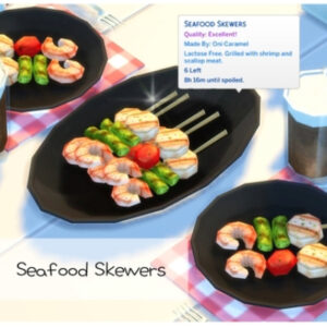 Pinchos de marisco de Oni Traduit en anglais par LizzySims