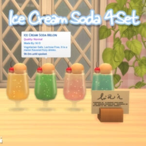 Set de 4 sodas avec glace par Oni Traduit en anglais par LizzySims