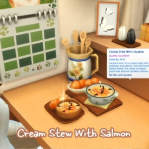 Oni's Creamy Salmon and Chicken Stew Set Traduit en anglais par LizzySims