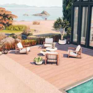 Cadre A avec piscine