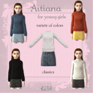 Ropa Aitiana para niñas, disponible en variedades clásicas.