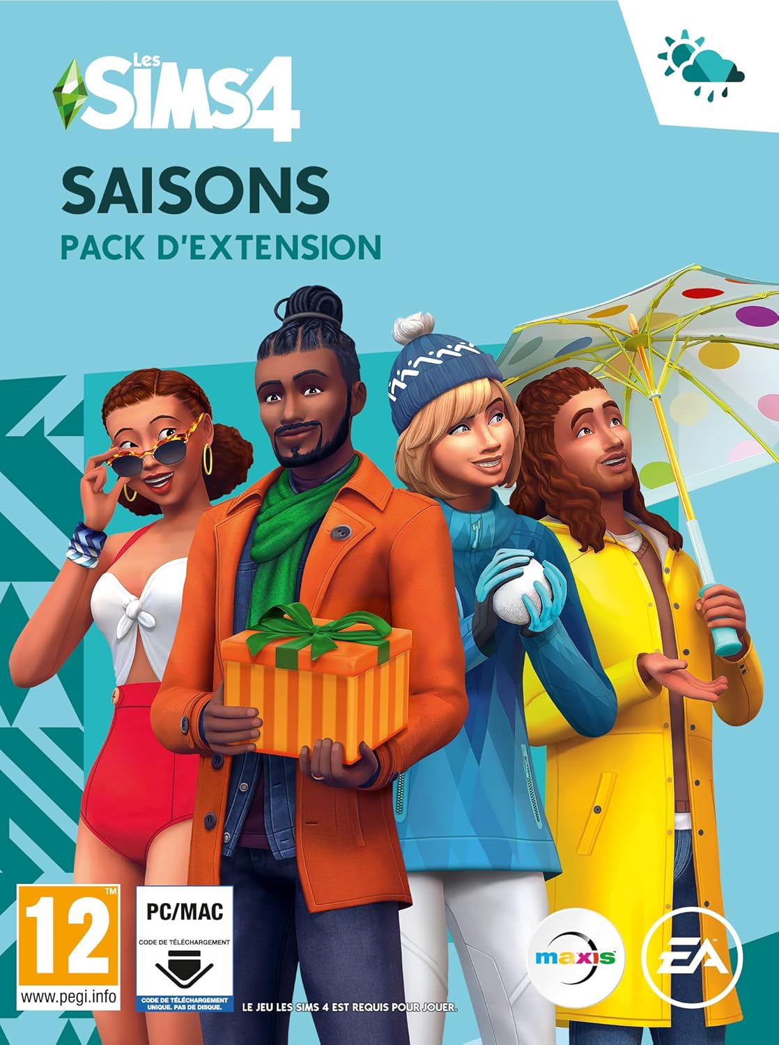 Les Sims 4: Saisons, Pack d'extension