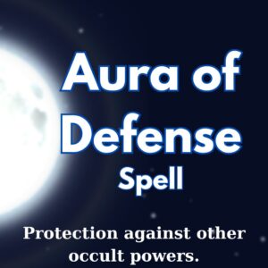 Sort d'aura de défense occulte.