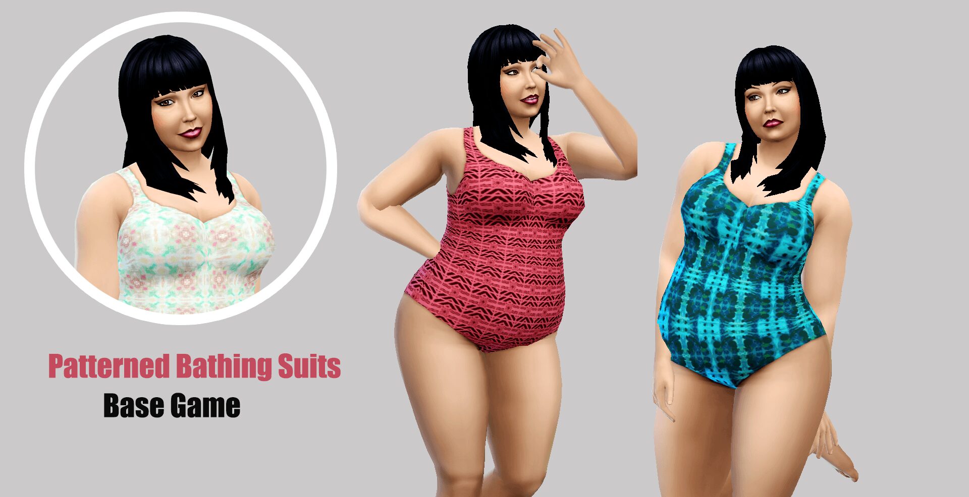 Maillots de bain à motifs Base Game