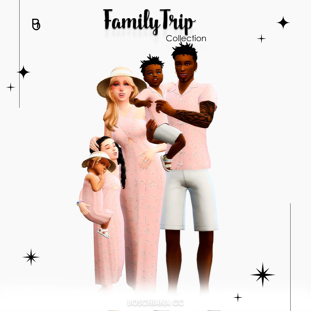 Robe de Simette - Tenue de voyage en famille - 3 versions