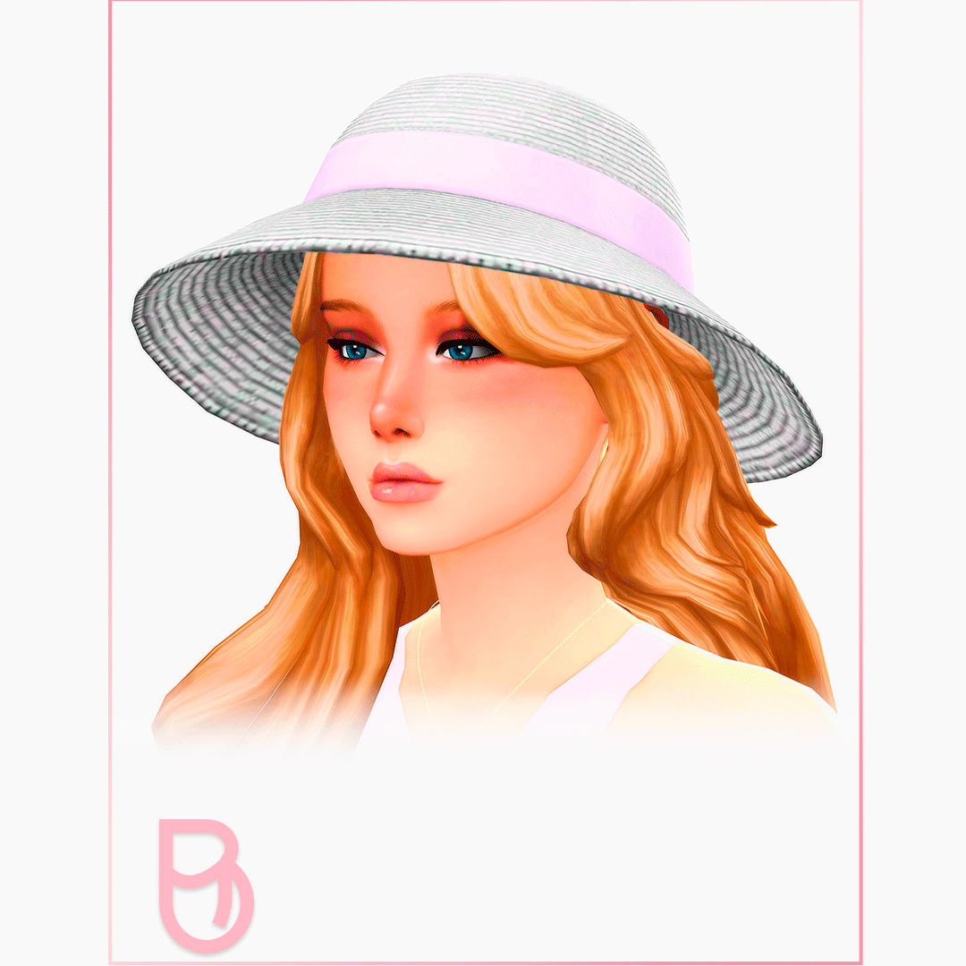Femme Chapeau Blanc - Tenue de voyage en famille - 3 versions