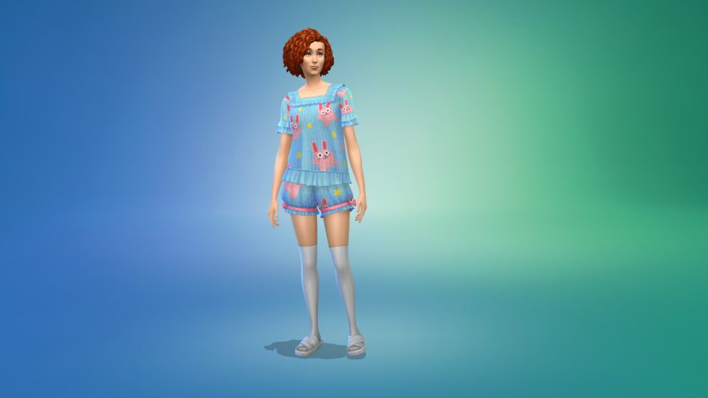 Les pyjamas du kit créateur Les Sims 4 Soirée Pyjama