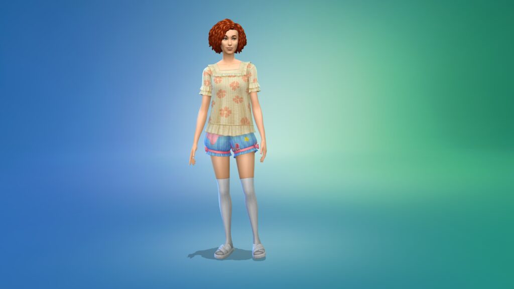 Les pyjamas du kit créateur Les Sims 4 Soirée Pyjama