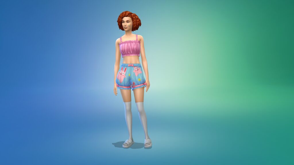 Les pyjamas du kit créateur Les Sims 4 Soirée Pyjama