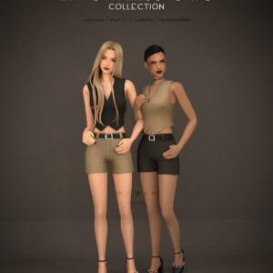 Collection Sims 4: Mode chic et moderne.