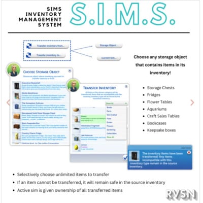 Système de Gestion d'Inventaire des Sims (S.I.M.S.)