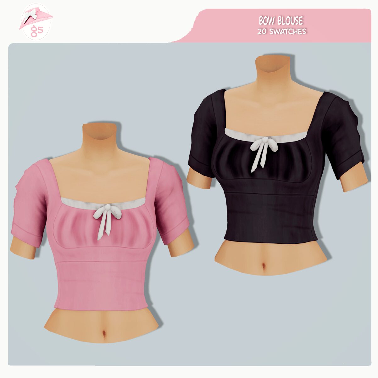 Blouse avec nœud