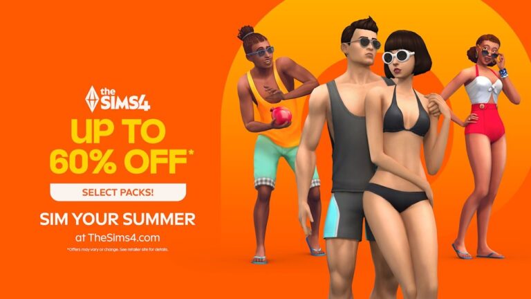 Les soldes d'été chez Les Sims 4