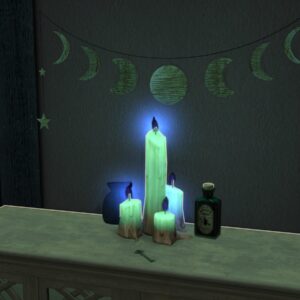 Bougies sacrées achetables (Pack d'objets Paranormal)